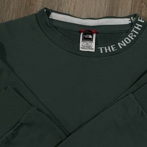 The North Face Zumu crew neck sweatshirt in green